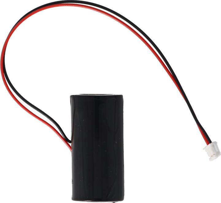 Produktbild AccuCell Batterie für die DOM Panasonic CR-2/3AZ Batterie mit Kabel und Stecker (1 Stk., CR2, 1800 mAh)