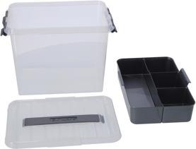 Actual product image Sunware Q-Line storage box with insert 9 litres (9 l)