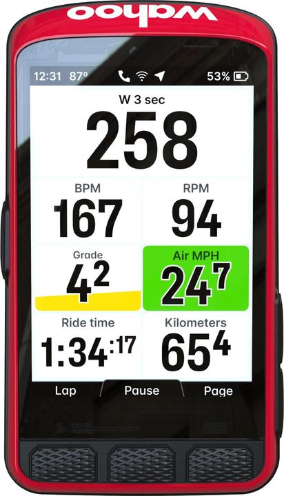 Actual product image Wahoo Elemnt Ace