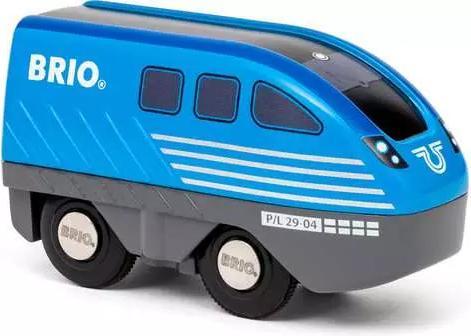 Produktbild Ravensburger BRIO World – 36019 Zug mit Rückziehmotor | Spielzeugzug für Kinder ab 3 Jahren