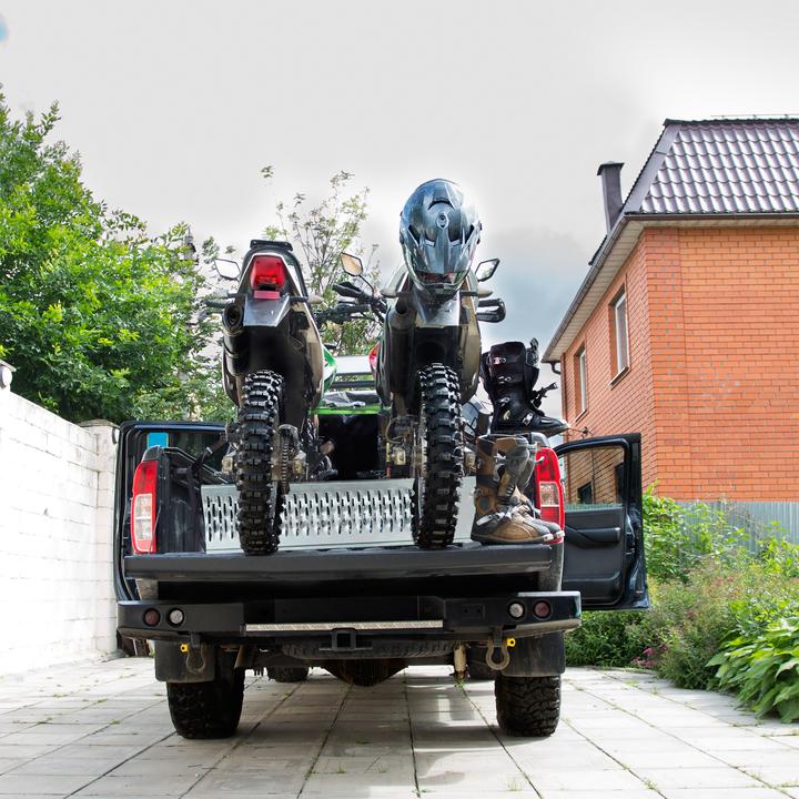 Produktbild Relaxdays Auffahrrampe Motorrad