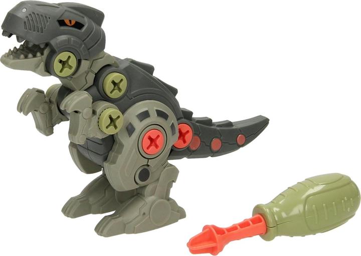 Bauschraube Dino mit Werkzeug