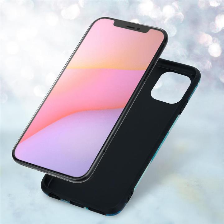 Image du produit Cadorabo Couverture IMD TPU Marbre coloré (Apple iPhone 12, Realme 12 Pro+)