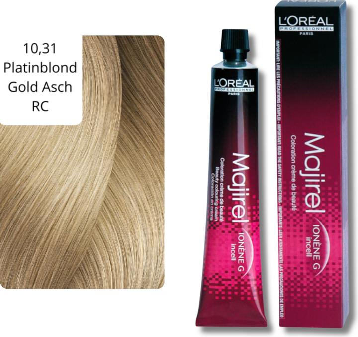 Immagine prodotto L'Oréal Professionnel Majirel (10.31 platino biondo oro cenere)