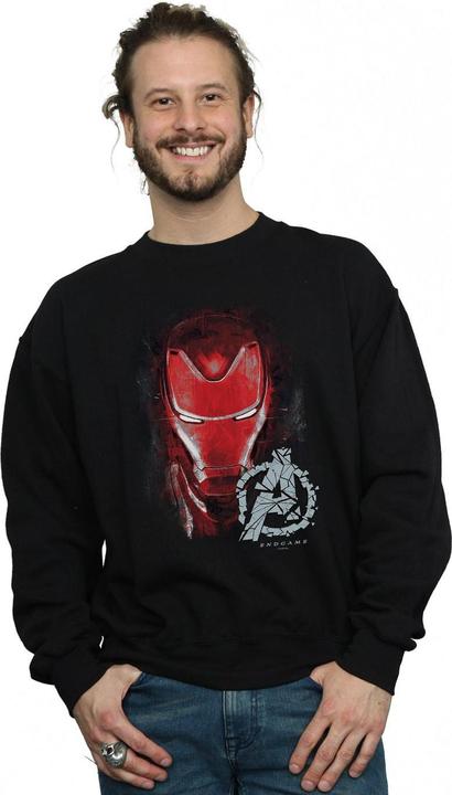Immagine prodotto Felpa da uomo Avengers Endgame Iron Man in cotone spazzolato (S)
