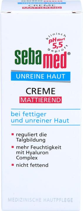Actual product image Sebamed Impure Skin Mattifying Cream, 50 ml CRE (50 ml, 24h cream)