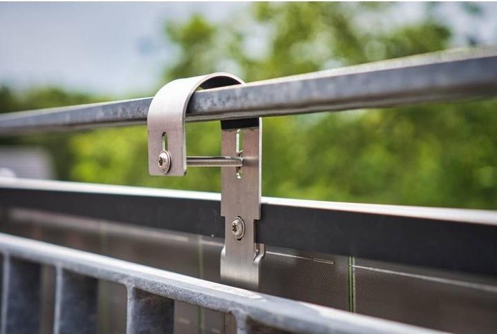 Produktbild Solar Hook Balkonkraftwerk Solarhaken eckig (Solaranlage Montagematerial)