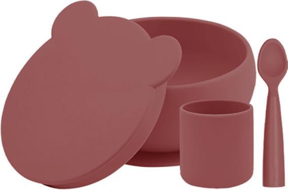 Actual product image Minikoioi BLW Set I Bowl with lid + spoon + cup