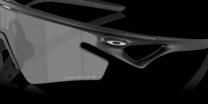 Actual product image Oakley Sphaera Slash (PRIZM BLACK POLARISED, Mat Black, Prizm Black Polarized, Matte Black Ink)