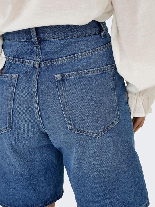 Actual product image Only ONLHOPE Hohe Taille Weiter Beinschnitt Jeans-Shorts Jeans-Shorts (L)