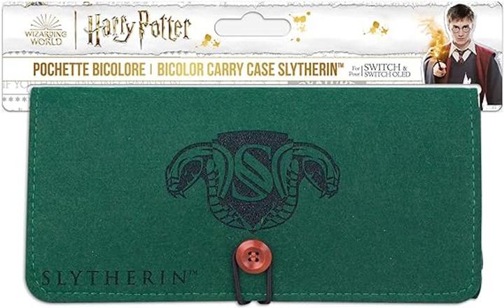 Freaks and Geeks Harry Potter - Pochette de transport en feutrine - Modèle Serpentard pour Nintendo Switch et Switch (Switch)