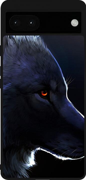 Image du produit PhoneLook Coque Silicone rigide noir Wolf Shape (Google Pixel 6a)
