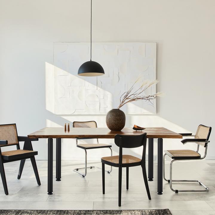 Image du produit Relaxdays 4x pieds-de-table