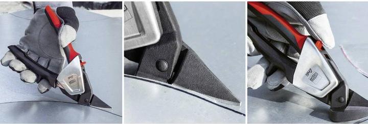Productafbeelding Erdi Plaatschaar D39ASS rechts knippen (230 mm)