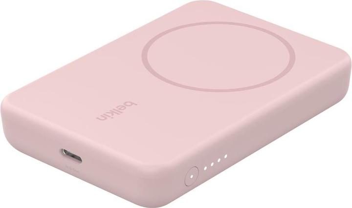 Produktbild Belkin Magnetische Powerbank, MagSafe kompatible, mit Standfunktion für iPhone (5000 mAh, 7.50 W, 7.50 Wh)