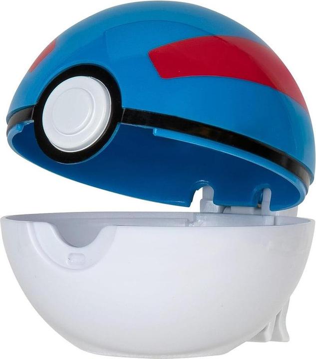 Jazwares Pokémon ensemble pour ceinture Clip'n'Go Super Ball, Filet Ball & Carapuce