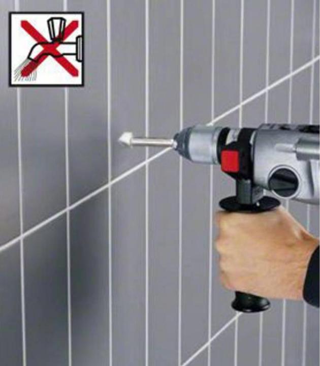 Immagine prodotto Bosch Professional Zubehör Trapano per vetro e piastrelle 12 mm (12 mm)