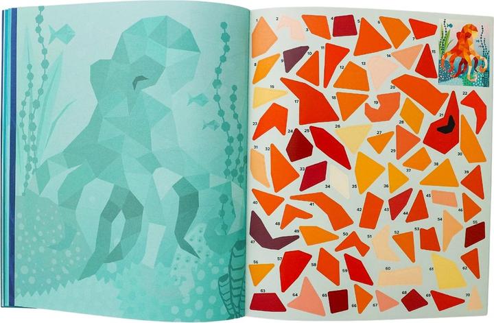 Actual product image Artista Sticker Painting Buch Ocean