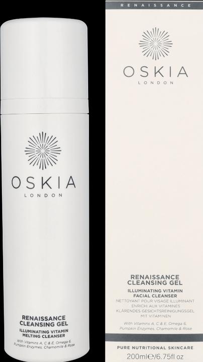 Actual product image Oskia Renaissance Cleansing Gel Gel-To-Oil Face Cleanser with Enzymes (Gel, 200 ml)