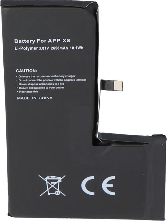 Actual product image AccuCell Apple iPhone XS battery