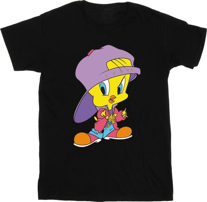 Immagine prodotto Looney Tunes Tweety Pie Hip Hop Maglietta Ampia Donna (XL)