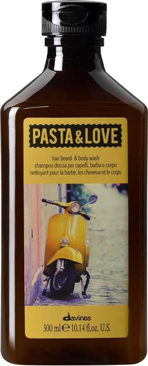 Davines Pasta & Love - Hair, Beard & Body Wash (300 ml, Flüssiges Shampoo)