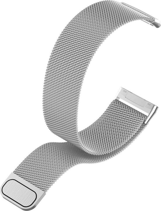 Produktbild Cover-Discount Fitbit Versa / Sense - Milanese Armband silber (Edelstahl, Versa 3, Sense)