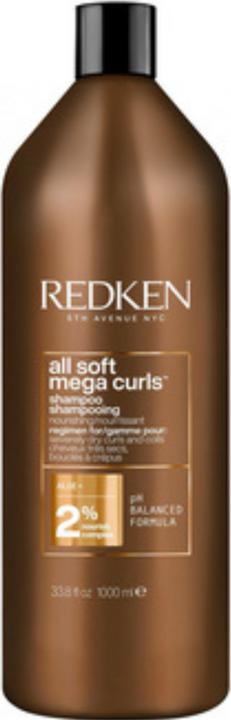 Redken All Soft Mega Curls (1000 ml, Flüssiges Shampoo)