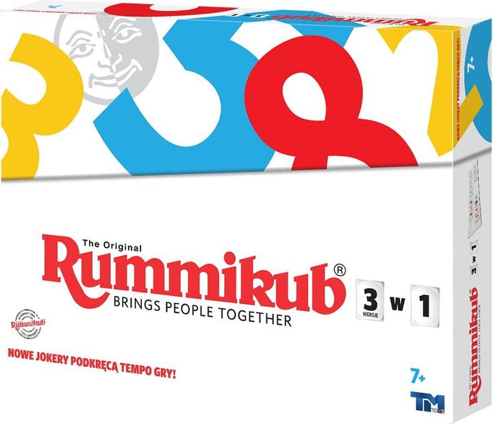 Produktbild No Name Rummikub 3in1 Spiel LEMADA 8613
