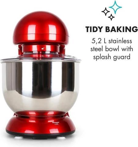 Immagine prodotto Klarstein Bella Rossa Food Processor1200 Watt, 5 Litri, Rosso