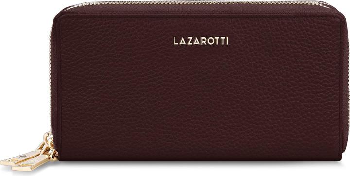 Lazarotti Bologna Leather Geldbörse RFID Schutz Leder 20 cm
