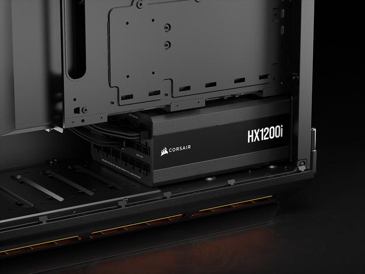 Actual product image Corsair HXi Series (2025), HX1200i, 1200 Watt, 80 PLUS Platinum, C14 Version (1200 W)