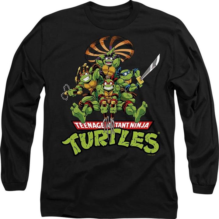 Immagine prodotto Teenage Mutant NT Maglietta Tartarughe Manga Adulto Unisex (L)