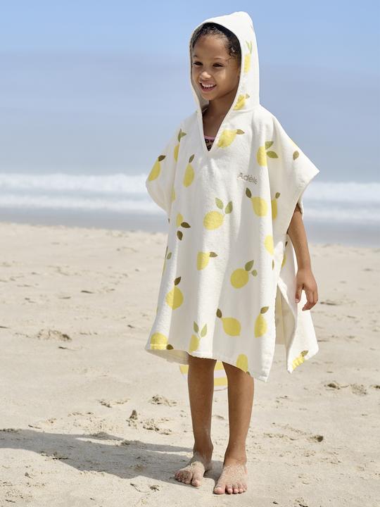 Image du produit Vertbaudet Poncho de bain enfant en coton recyclé, personnalisable (128)