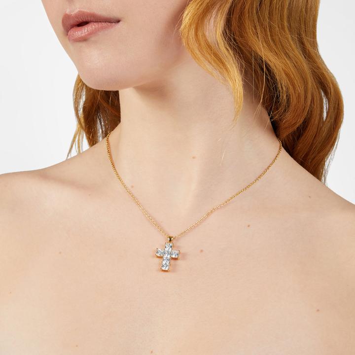 Produktbild Chiara Ferragni Croci Halskette (Messing)