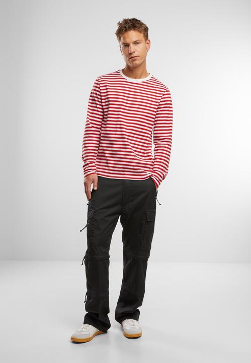 Produktbild Brandit Jerseyshirt Stripe longsleeve - 194235 (M)