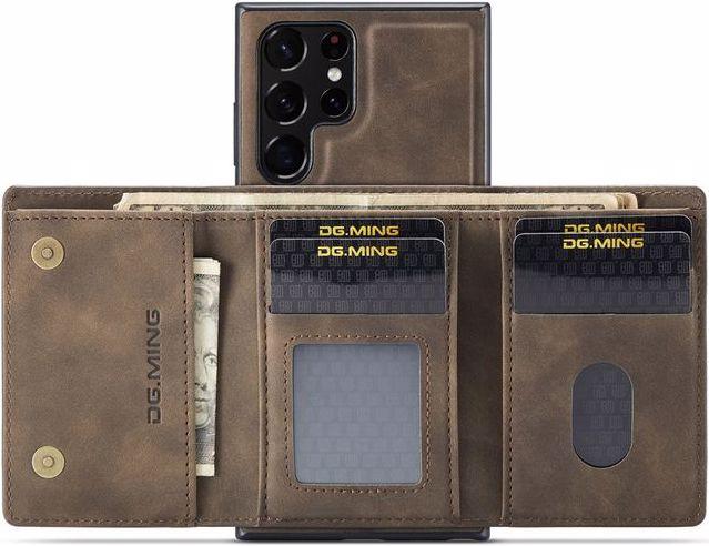Actual product image Dg.Ming M1 Series Hardcase with Detachable Wallet (Samsung Galaxy S22 Ultra)