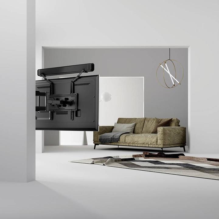 Immagine prodotto myWall Staffa per soundbar HZ32-2L (1 pz., Installazione a parete, Perno di rotazione, Rotante, Inclinabile)