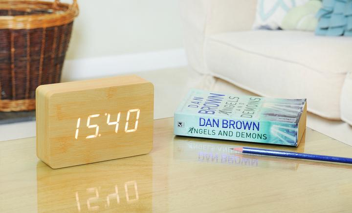 Immagine prodotto Gingko Brick Click Clock