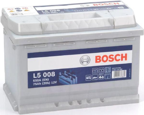 Image du produit Bosch Automotive Batterie d'aliment. 12V/75Ah/650A (12 V, 75 Ah, 800 A)