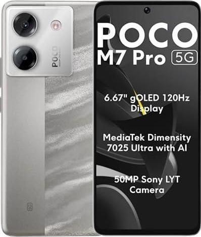 Produktbild Xiaomi MOBILE PHONE POCO M7 PRO/12/256GB SILVER MZB0JZNEU POCO (Silber)