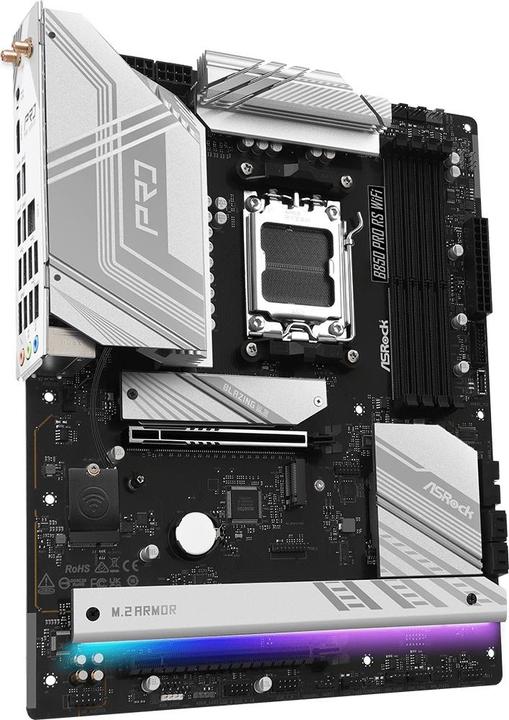 Actual product image AsRock B850 Pro RS WiFi (AM5, AMD B850, ATX)