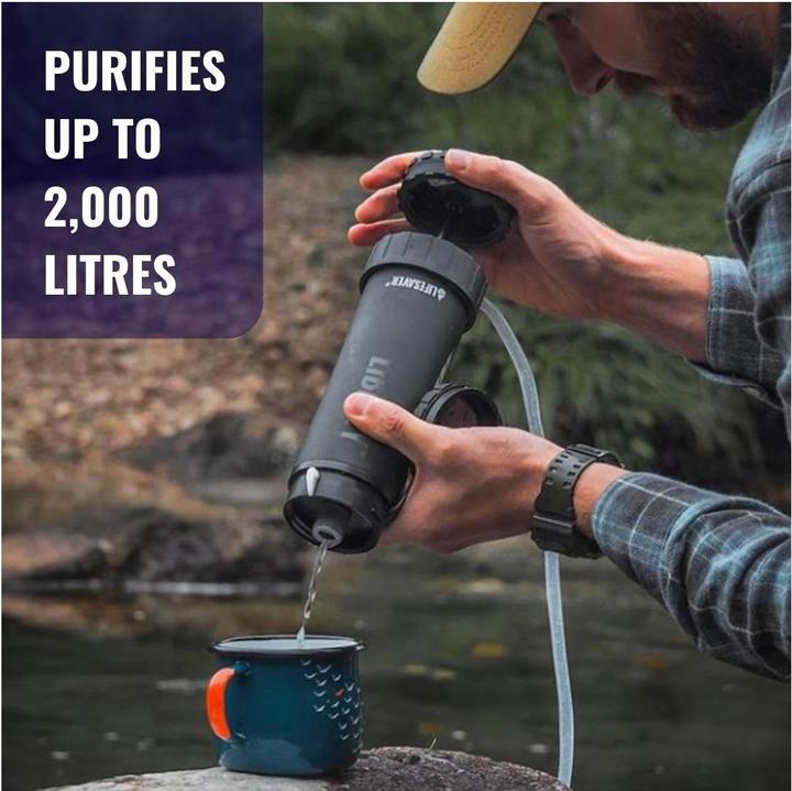 Actual product image LifeSaver Liberty water filter, Black (0.40 l)