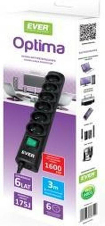 Image du produit Ever Protection antisurtension OPTIMA (6 x, PECO 7/5, 3 m)