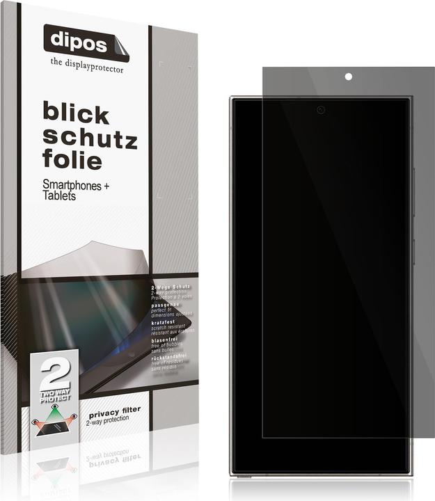 Actual product image Dipos Screen Protector 2-Way Anti-Shock (1 Piece, Samsung Galaxy S24 Ultra)