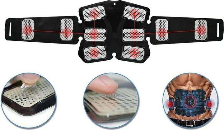 Produktbild JTI EMS-Bauchtrainer mit elektrischem Muskelstimulator
