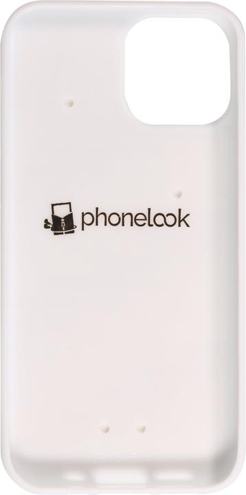 Immagine prodotto PhoneLook Coprire il Silicone Bianco Arancione Scintillante (Apple iPhone 13 mini)