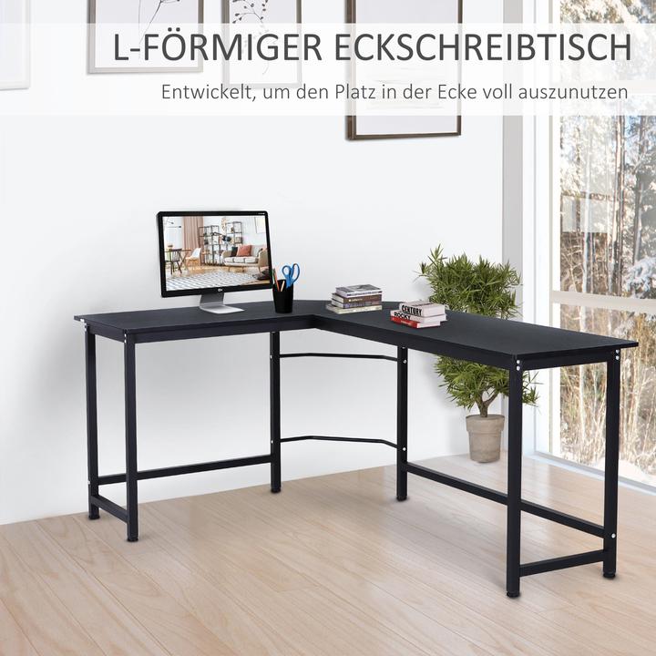 Produktbild Vinsetto Eckschreibtisch (168 x 120 x 75 cm)