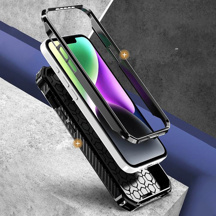 Image du produit Cover-Discount iPhone 15 - Armor Case avec kickstand bleu (Apple iPhone 15)