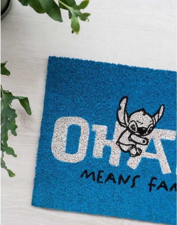 Immagine prodotto NoName STITCH - Ohana - Paillasson Bleu - 60x40 cm (40 x 60 cm)